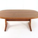 Glostrup Deens Massief Teak Salontafel Vintage thumbnail 14