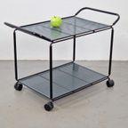 Vintage Trolley Serveerwagen Niels Gammelgaard Bar Cart ‘80 thumbnail 10