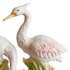 Mid-century Beeld Porselein Kraanvogels 1950’s thumbnail 7
