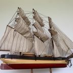Cutty Sark Clipper Ship Model thumbnail 7