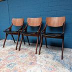 3x Vintage Deens Design Stoelen, <<<brand>>>, Jaren '60 thumbnail 11