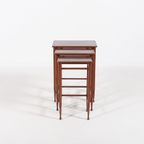 Swedish Modern Nesting Side Tables From <<<brand>>>, 1950s thumbnail 4