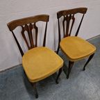 2 Vintage Stoelen Stevens Jaren 50 Klassieke Stoelen thumbnail 6