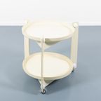 Vintage Italian Serving Cart / Trolley By Luigi Massoni For Guzzini, 1970’S thumbnail 4