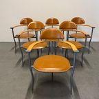 Set Van Zes Stoelen Arrben Italy thumbnail 8