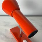 70s Vintage Muurlampje. Retro 1970 70er Oranje. thumbnail 7