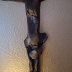Bronzen Jezus Beeld Voor Aan De Muur (of Een Stuk Hout :-) ) thumbnail 5