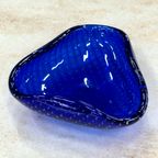 Murano Bullicante Glas Asbak In Blauw thumbnail 2