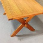 Vintage Scandinavisch Design Grenen Eettafel / Tafel thumbnail 7