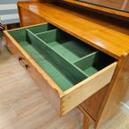 Vintage Highboard Vitrinekast Vitrine Kast Kastje Dressoir Wandkast thumbnail 12