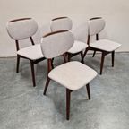 4 Vintage Eetkamerstoelen 4 Vintage Stoelen Bekleed thumbnail 8