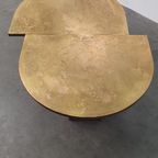 Grote Messing Tafel Ovaal Modulair - Ruw Staal thumbnail 11