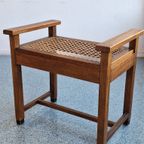 Set Of Two Low Chairs And Coffee Table From The Amsterdam School/ Art Deco Circa 1930s. thumbnail 15