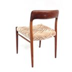 Set Van 6 Model 75 Stoelen Ontworpen Door Niels Möller Uit De Jaren '60 thumbnail 3