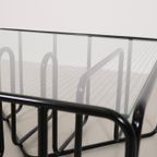 Vintage Zwarte Buisframe Salontafel thumbnail 8