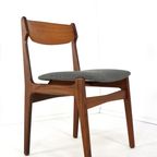 Set 4 Findahl Vintage Eetkamerstoelen Stoelen Gestoffeerd Deens thumbnail 5