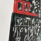 Jean Michel Basquiat (1960-1988), Untitled (black Tar And Feathers), 1982 thumbnail 6