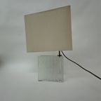 Mid-Century Glass Table Lamp , 1960’S thumbnail 6