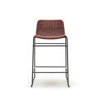 Feelgood Designs • Barkruk Zithoogte 66cm Rotan Roodbruin (indoor) thumbnail 2
