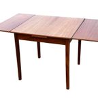 Vintage Eettafel Table Teak Fineer Jaren 60 Uitschuifbaar thumbnail 9