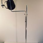 Anvia Black And Chrome Floor Lamp, 1960S thumbnail 10