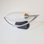 Vintage Peill & Putzler Bolero Wandlamp Wit Glas Germany ‘70 thumbnail 7