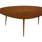 Vintage Salontafel Coffee Table Jaren 60 Conische Poten thumbnail 15