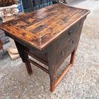Antiek Aiziatisch Ladekastje, Dressoir, Altar, Bijzettafel thumbnail 4