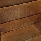 G Möbel Vintage Oranje Bruine Vintage Draaifauteuil Fauteuil thumbnail 9