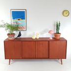 Vintage Deens Dressoir | Tv Meubel Teak | Sideboard thumbnail 3