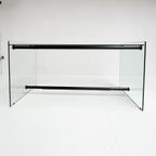 Glazen Designbureau 152 Cm Breed, 1980'S thumbnail 10