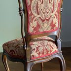 6 Antieke Stoelen, Nieuw Gestoffeerd thumbnail 4