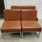 Vintage Bank / Zitelementen / Modules - Cognac, Chroom thumbnail 9