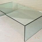 Vintage Design Glazen Salontafel, Postmodern thumbnail 15