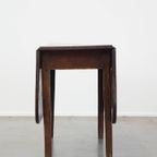 Charmante Antieke Eikenhouten Hangoor Eettafel Uit Eind 19e Eeuw thumbnail 6