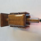Large Brutalist Floorlamp 26 X 26 X 96 Cm Total Height. Mid Century Modern thumbnail 5