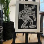Keith Haring (1958-1990), Dog, 1985, Licensed By Artestar Ny, Printed In U.k. thumbnail 12