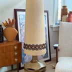 West Germany Vloerlamp Met Originele Kap thumbnail 10