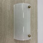 Vintage Lucite And Brass Wall Lamp ,1970S thumbnail 4