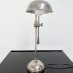 Zilverkleurige Vintage Bocx Tafellamp, 1980’S thumbnail 11