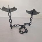Vintage Brutalist Ketting Kaarsenhouder thumbnail 5
