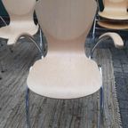 6X Bingo Eetkamerstoel Vlinderstoel Retro Design Stoelen thumbnail 7