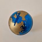Vintage Spaarpot Globe Spaarpotje Wereldbol thumbnail 3