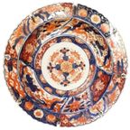 Bord (plate) Japans Imari Antiek Inkepinkjes | Kerst thumbnail 2