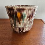 Jasba West Germany Vintage Bloempot Keramiek thumbnail 4