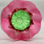 Vintage Murano Watermelon Teleflora Vaas thumbnail 7