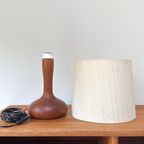 Vintage Teak Houten Tafellamp Van Domus thumbnail 3