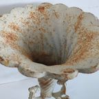 Gietijzeren Tuinvaas Creme Wit thumbnail 6