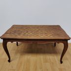 Vintage Landelijke Eettafel Eetkamertafel Uitschuifbaar 207 thumbnail 12
