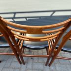 Set Van 4 Johannes Andersen Eetkamerstoelen thumbnail 3